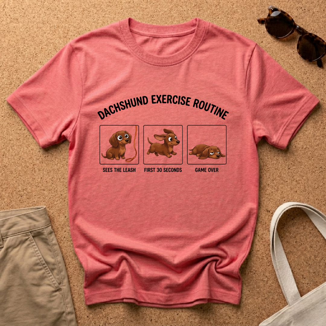 Dachshund Game Over T-Shirt