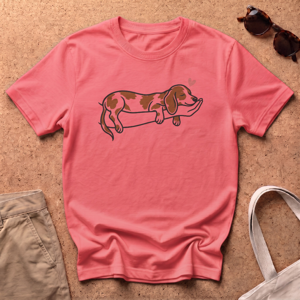 Loving Hands T-Shirt - Coral Silk