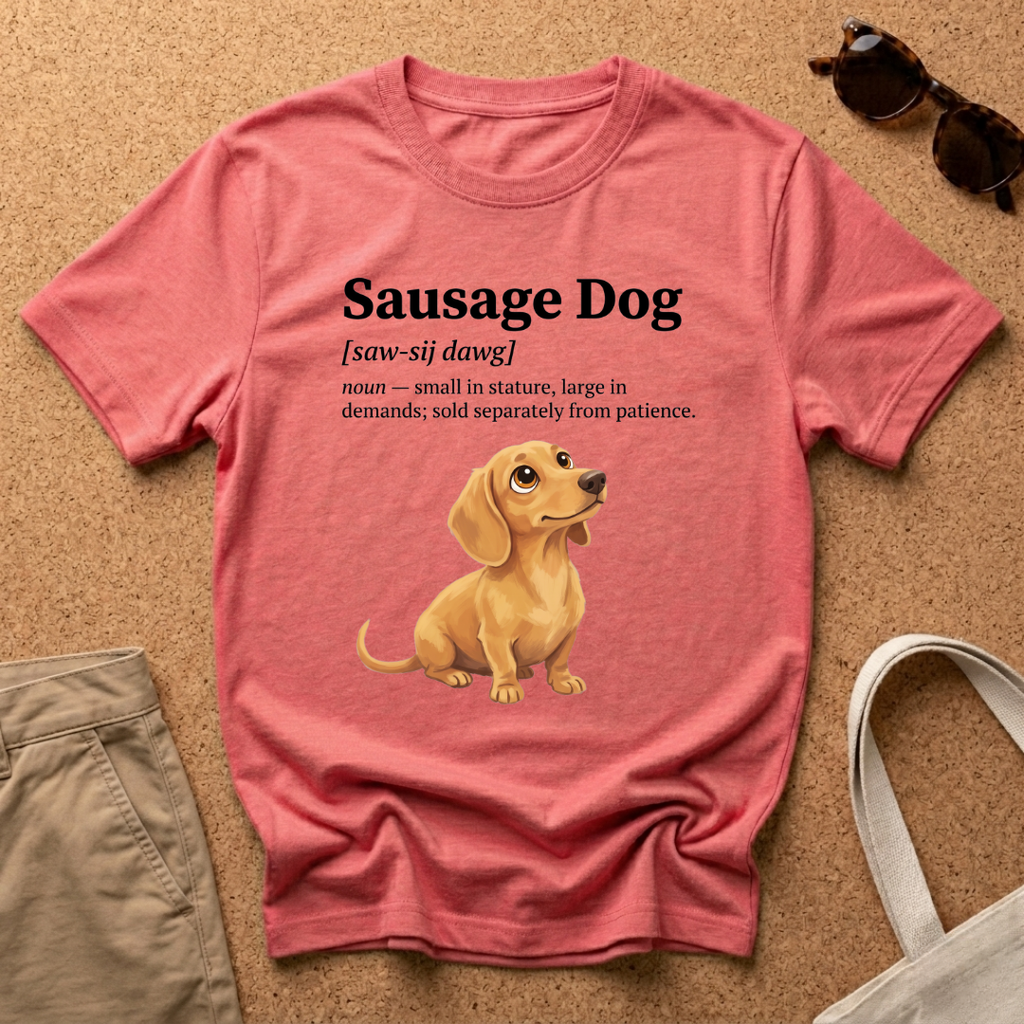 Sausage Dog Noun T-Shirt