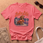 Lake Life T-Shirt - Coral Silk
