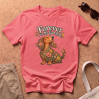 Forever Garden T-Shirt - Coral Silk