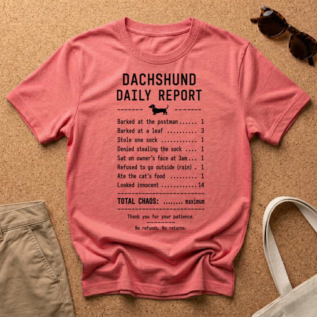 Dachshund Report T-Shirt