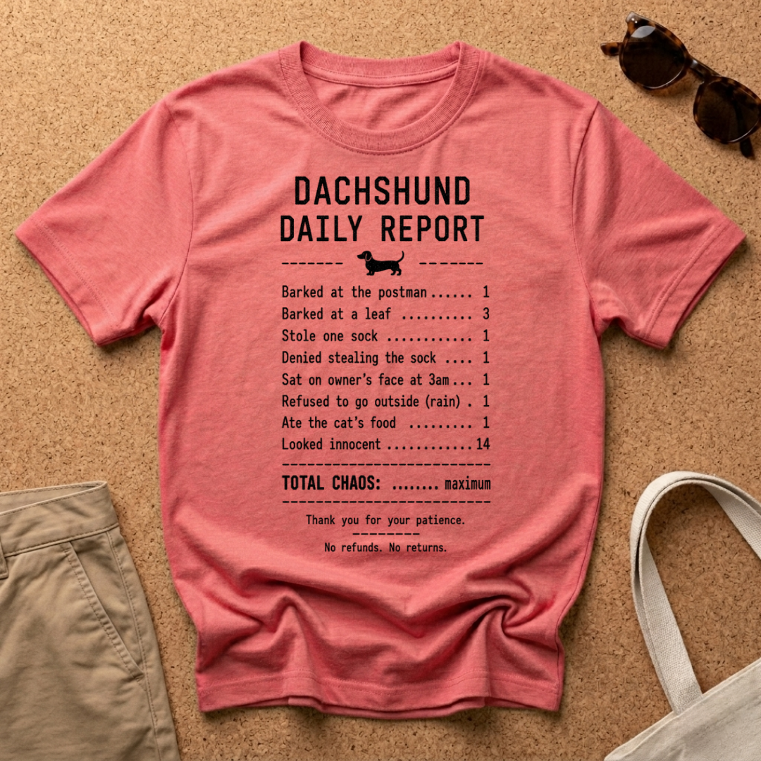 Dachshund Report T-Shirt
