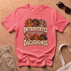 Introverted T-Shirt - Coral Silk