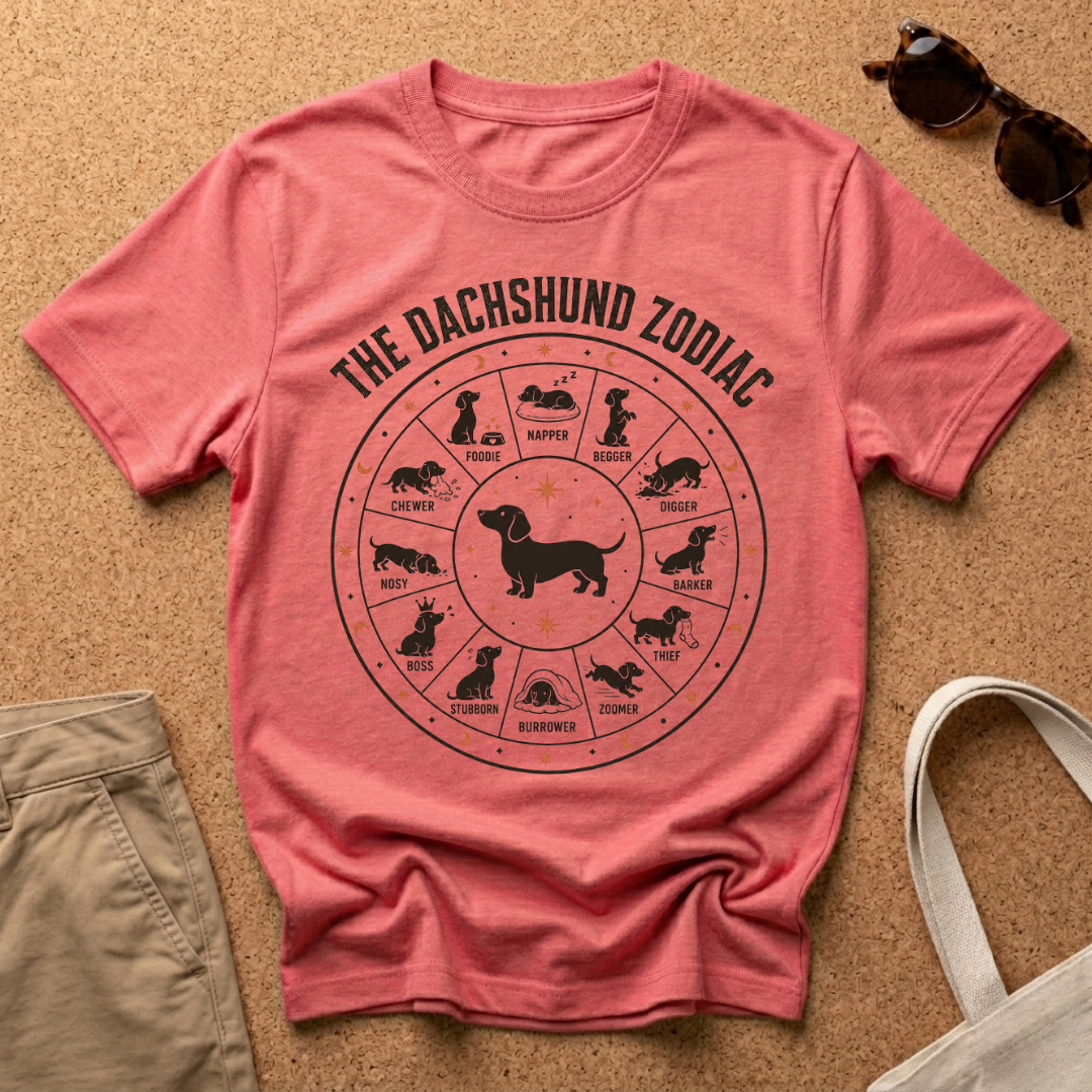 Dachshund Zodiac T-Shirt