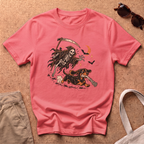 Halloween Chase T-Shirt - Coral Silk