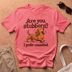 Prefer Commited T-Shirt - Coral Silk