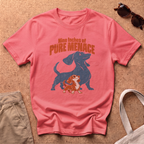 Pure Menace T-Shirt - Coral Silk