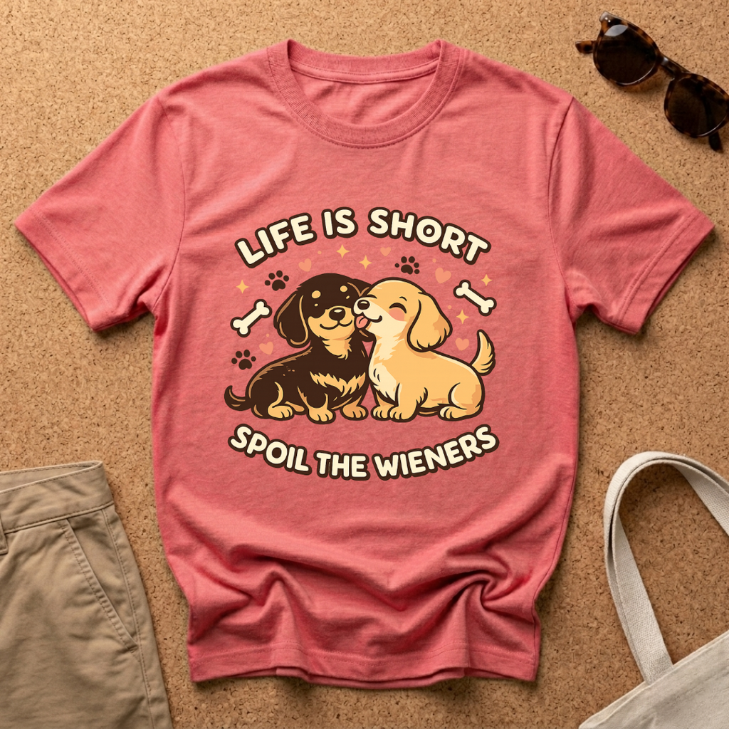 Life is Short - Spoil the Wieners T-Shirt
