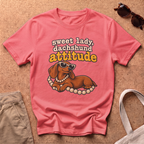 Sweet Lady T-Shirt - Coral Silk