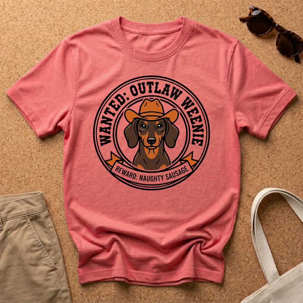 Wanted Outlaw Weenie T-Shirt