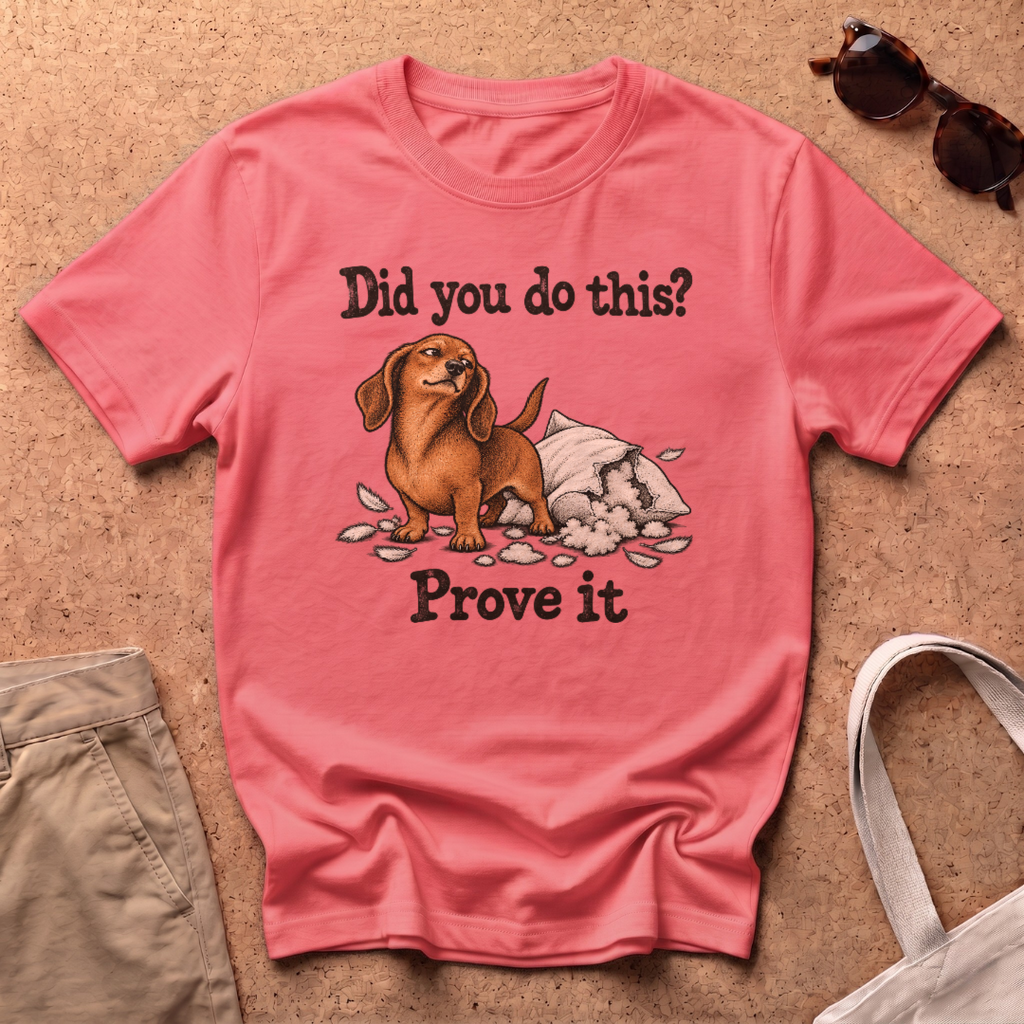 Prove It T-Shirt - Coral Silk