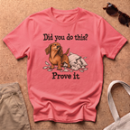 Prove It T-Shirt - Coral Silk