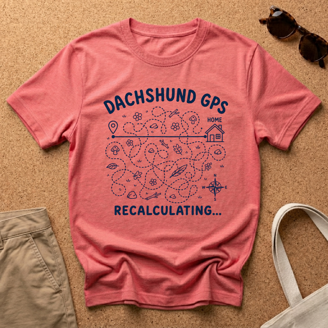 Dachshund GPS T-Shirt
