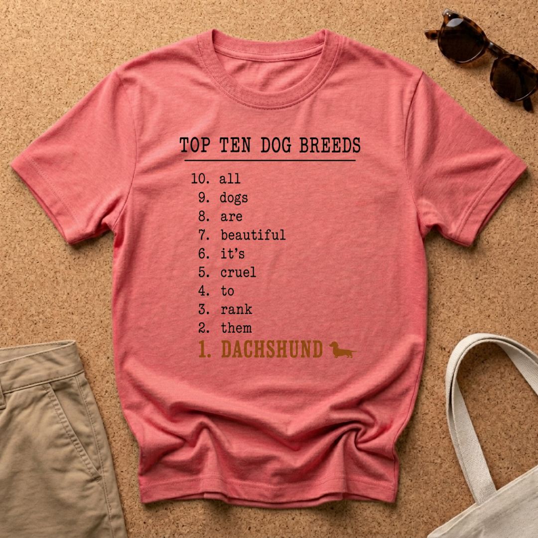 Dachshund Rank T-Shirt