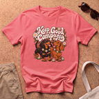 Keep Good Company T-Shirt - Coral Silk