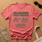 Dachshund Couch Takeover T-Shirt