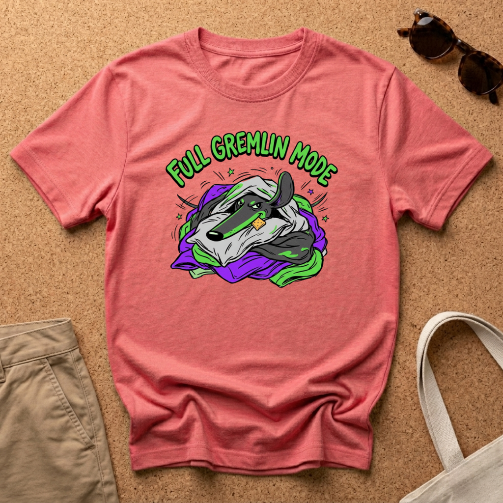 Gremlin Mode Green T-Shirt