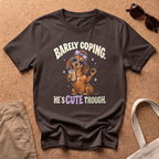Barely Coping T-Shirt - Dark Chocolate