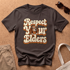 Respect Elders T-Shirt - Dark Chocolate
