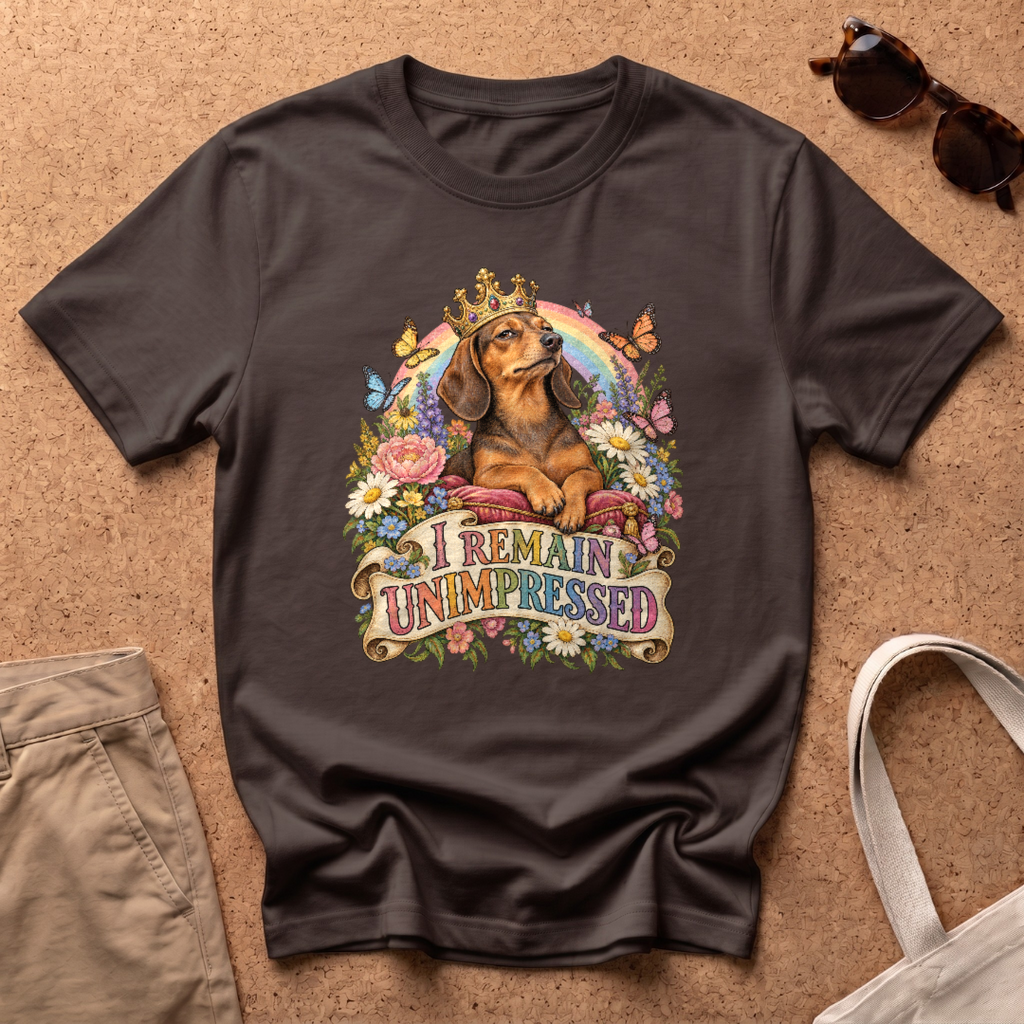 Unimpressed T-Shirt - Dark Chocolate
