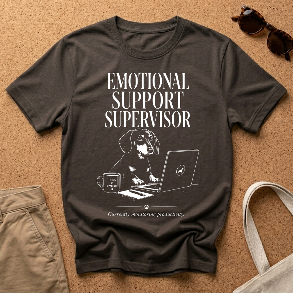Emotional Support Supervisor T-Shirt