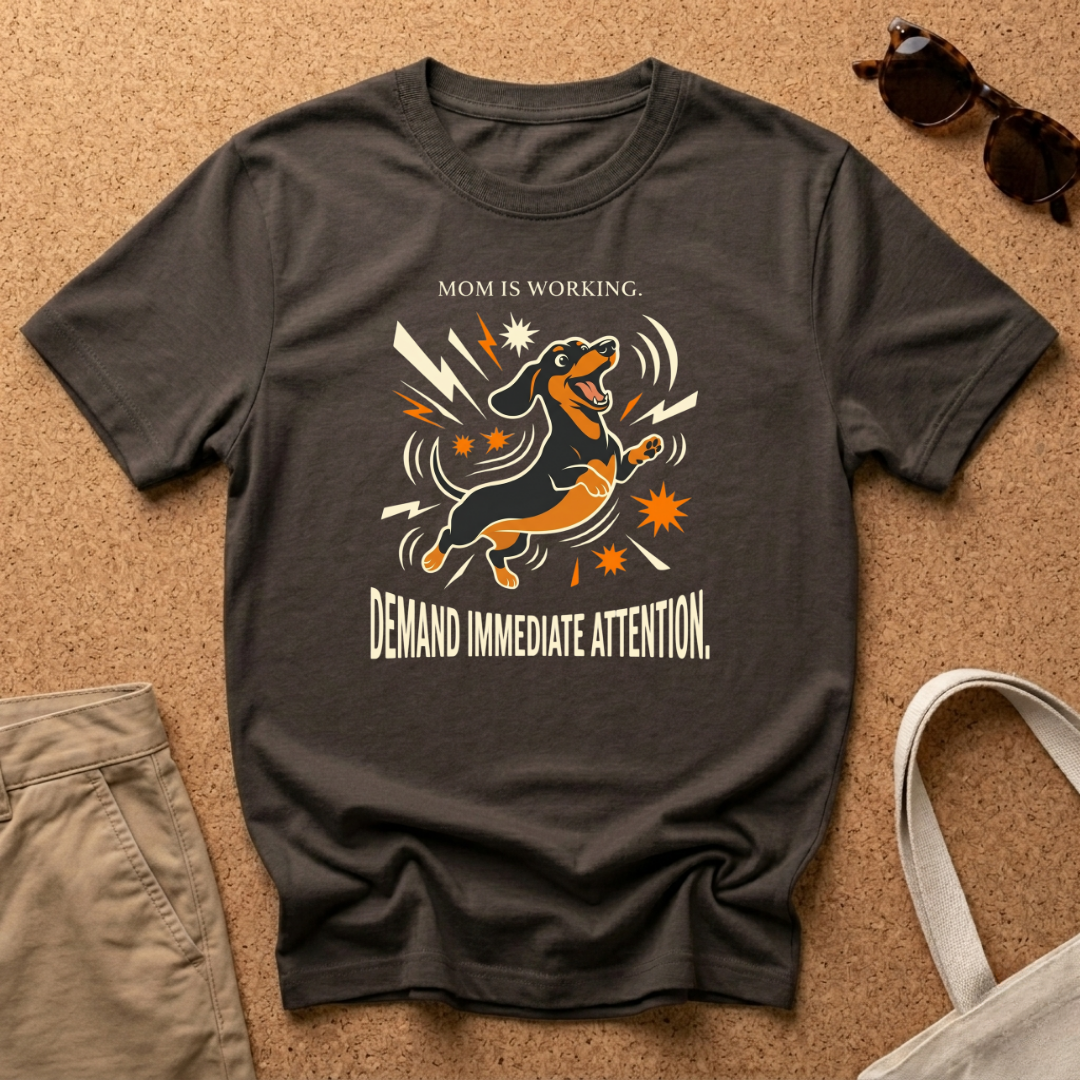 Mom Is Working T-Shirt