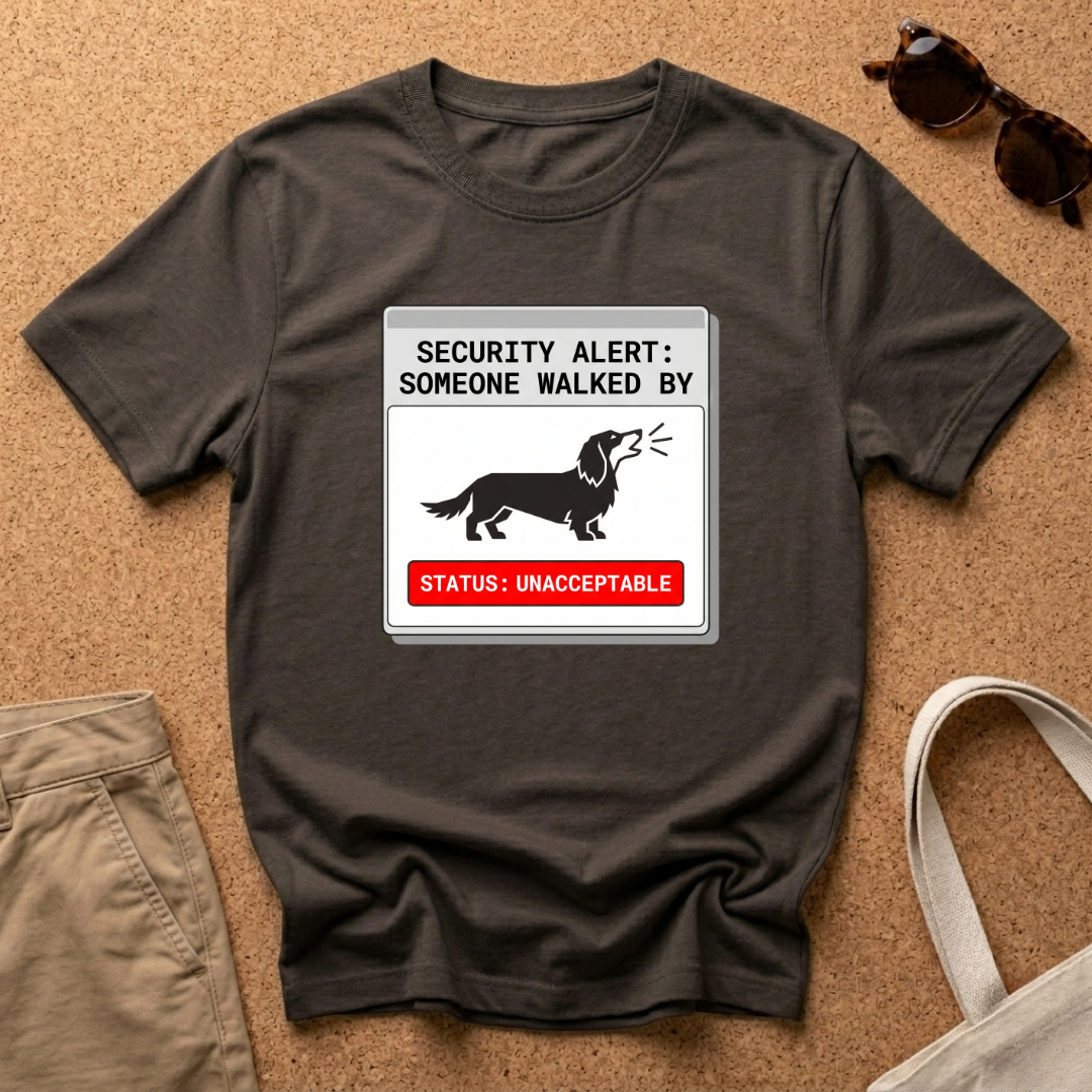 Security Alert Notification T-Shirt