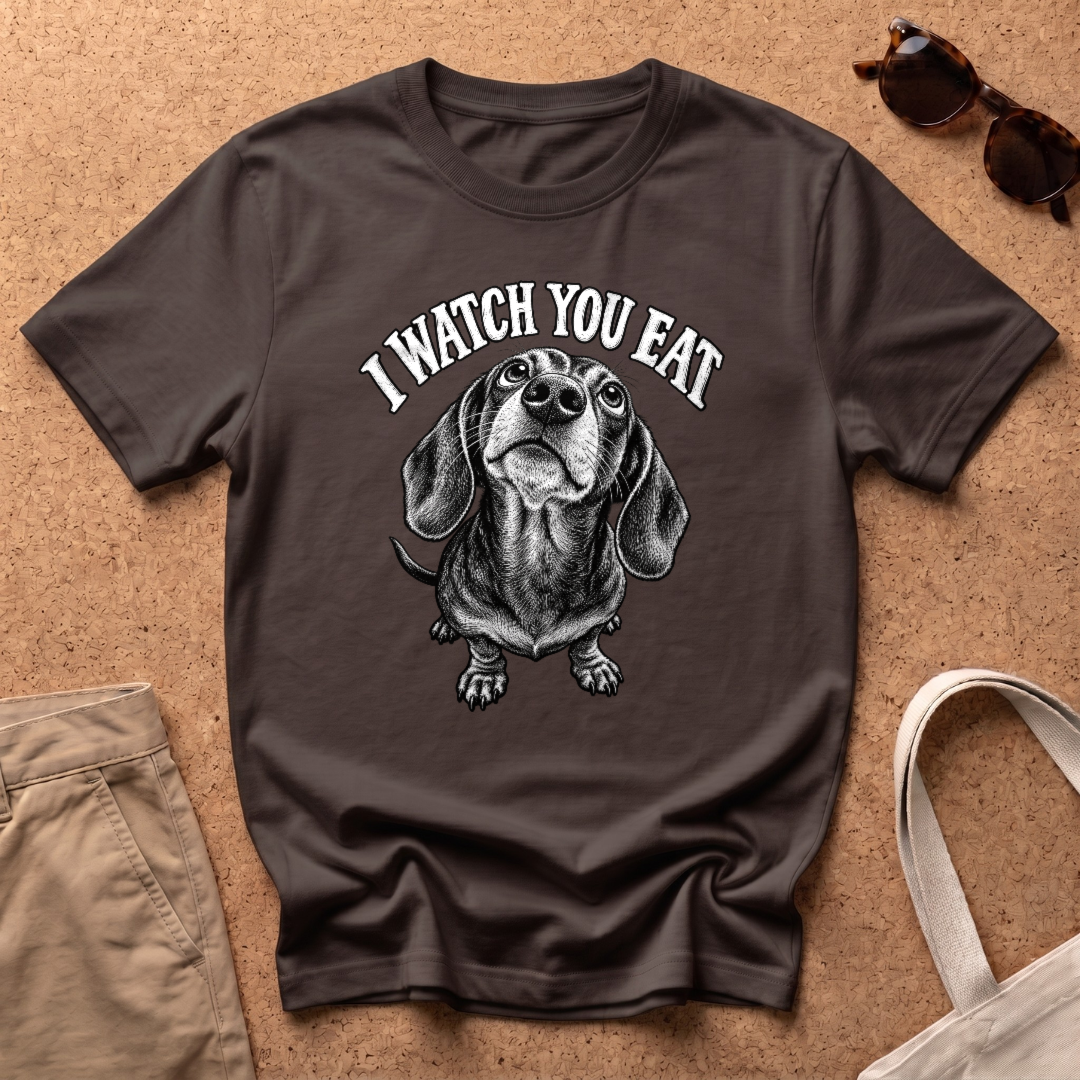 I Watch You T-Shirt - Dark Chocolate