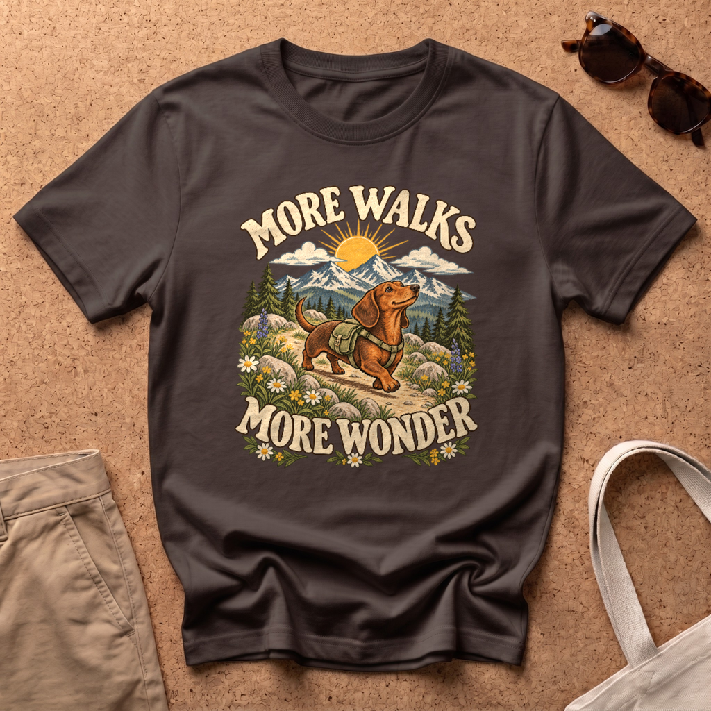 More Wonder T-Shirt - Dark Chocolate