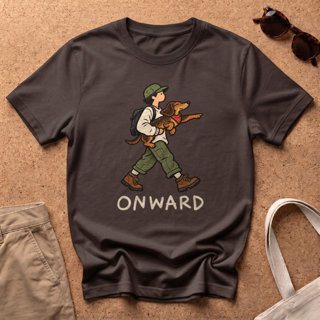 Onward T-Shirt - Dark Chocolate