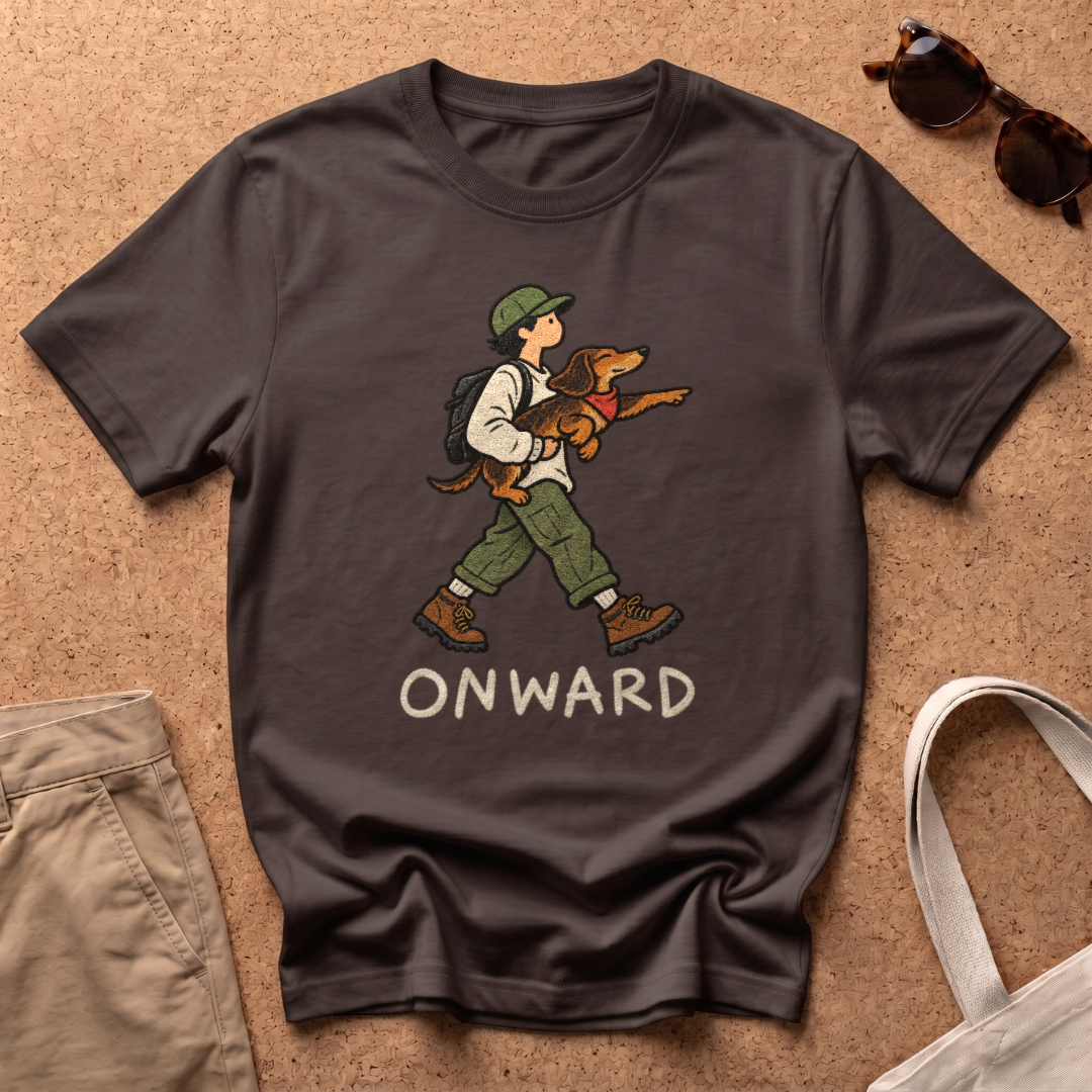 Onward T-Shirt - Dark Chocolate
