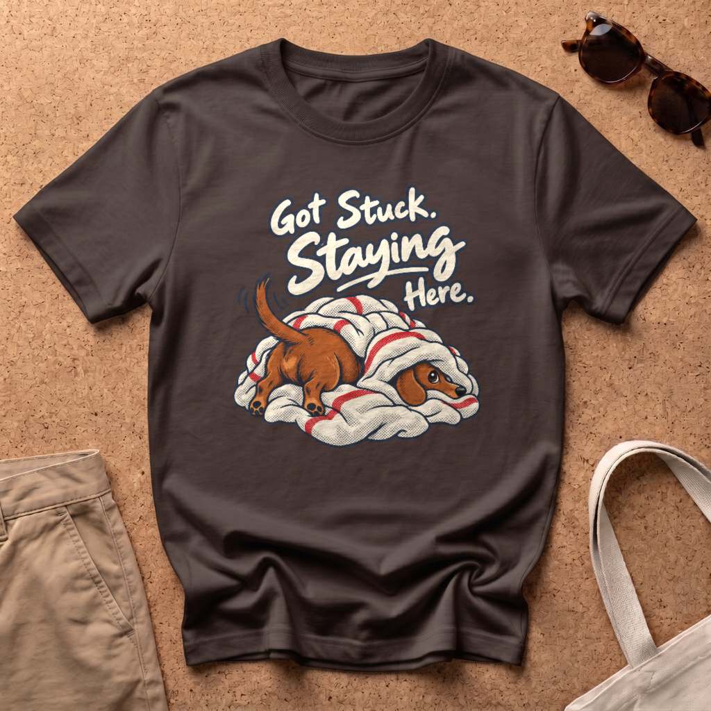 Got Stuck T-Shirt - Dark Chocolate