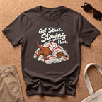Got Stuck T-Shirt - Dark Chocolate