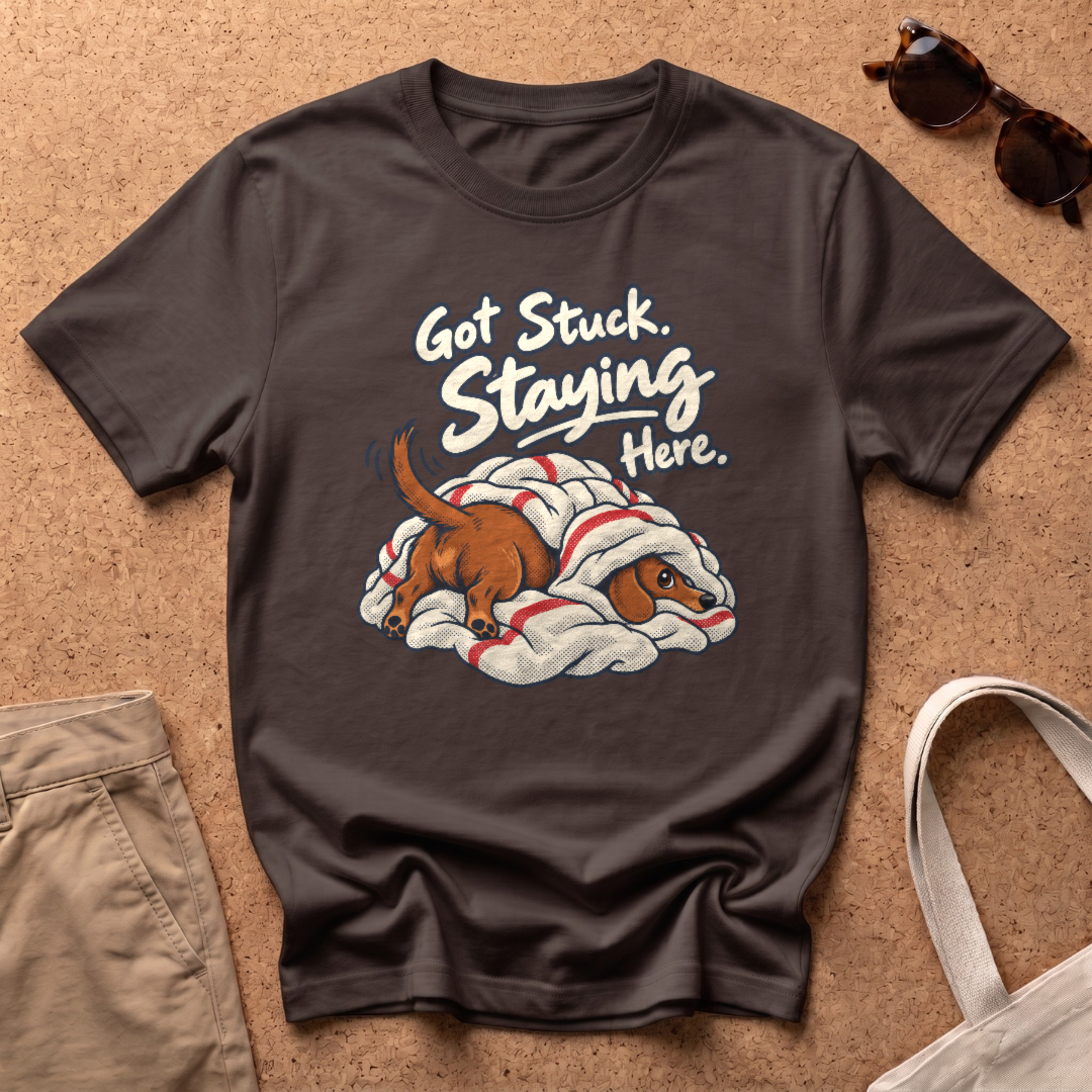 Got Stuck T-Shirt - Dark Chocolate