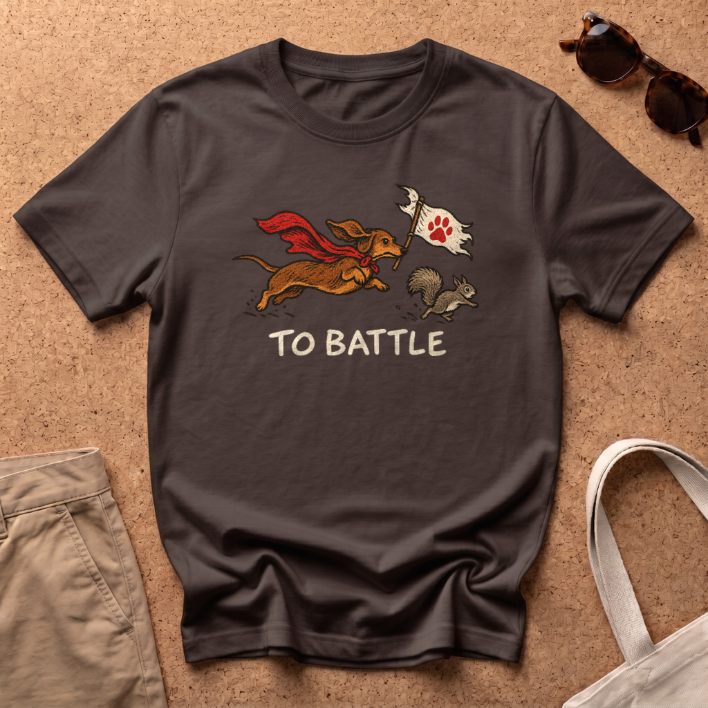 To Battle T-Shirt - Dark Chocolate