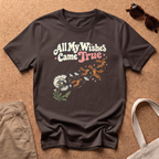 All My Wishes T-Shirt - Dark Chocolate