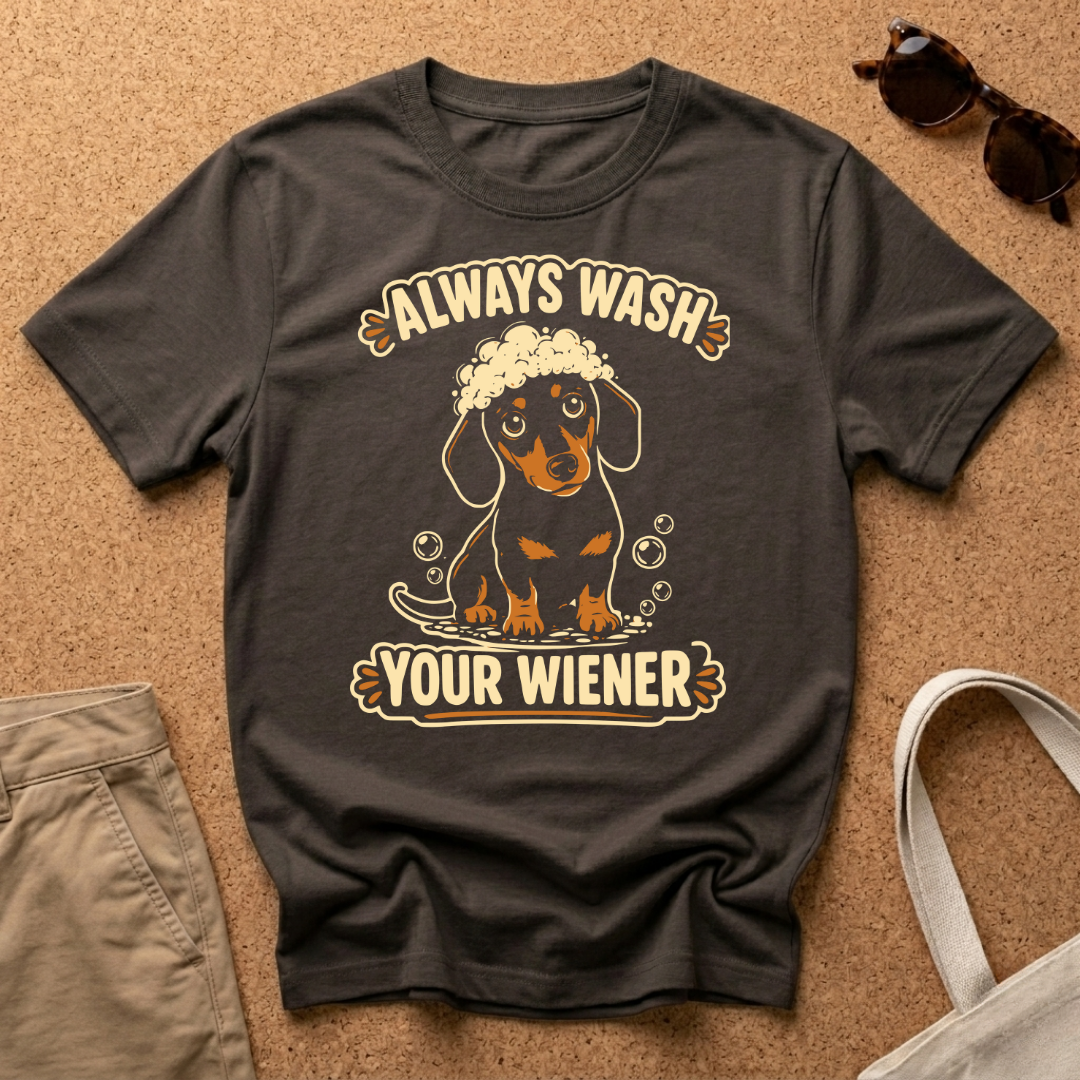 Always Wash Your Wiener T-Shirt