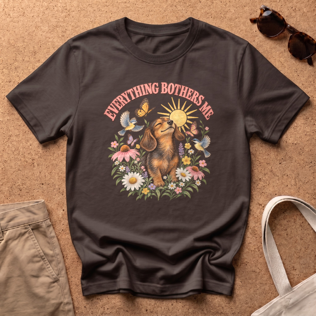 Everything Bothers T-Shirt - Dark Chocolate
