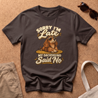 Dachshund Said T-Shirt - Dark Chocolate