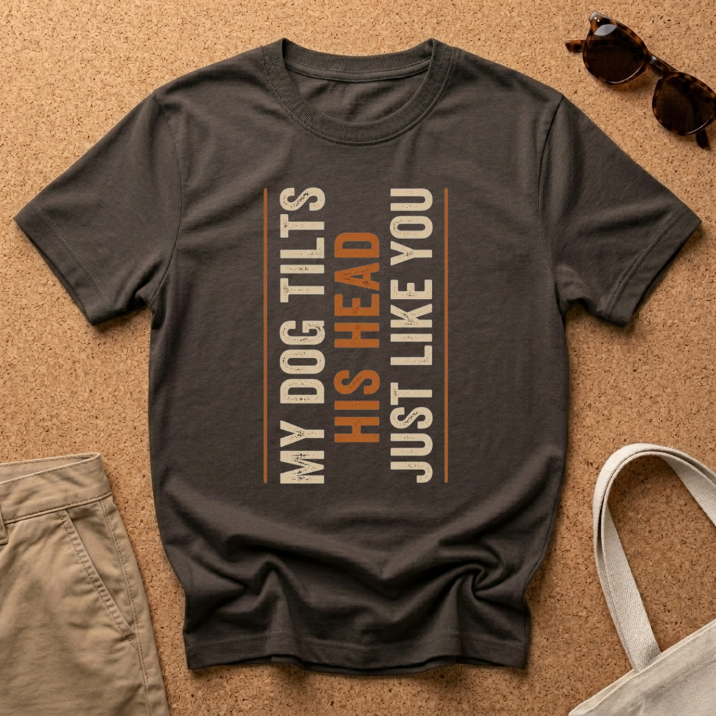 TILTED DACHSHUND T-Shirt