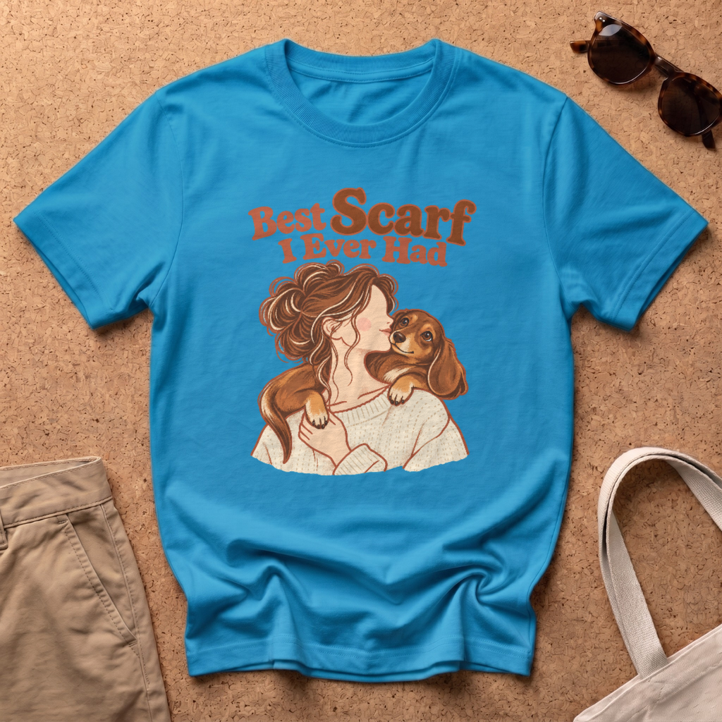 Best Scarf Ever T-Shirt - Heather Sapphire