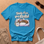Totally Fine T-Shirt - Heather Sapphire