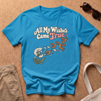 All My Wishes T-Shirt - Heather Sapphire