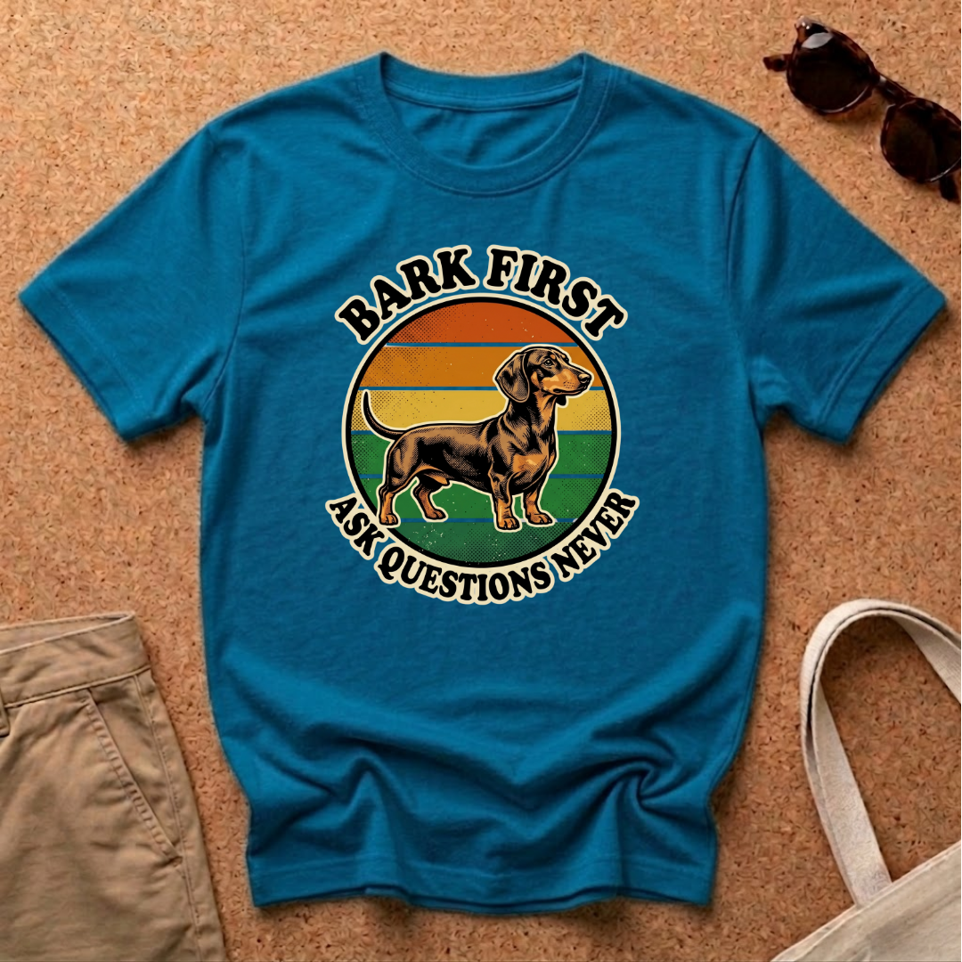 Bark First Retro T-Shirt