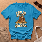 Dachshund Said T-Shirt - Heather Sapphire