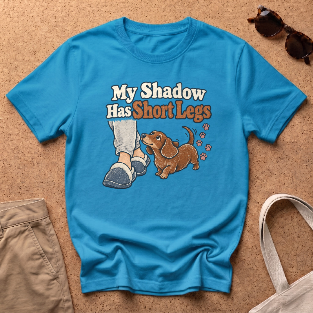 My Shadow T-Shirt - Heather Sapphire