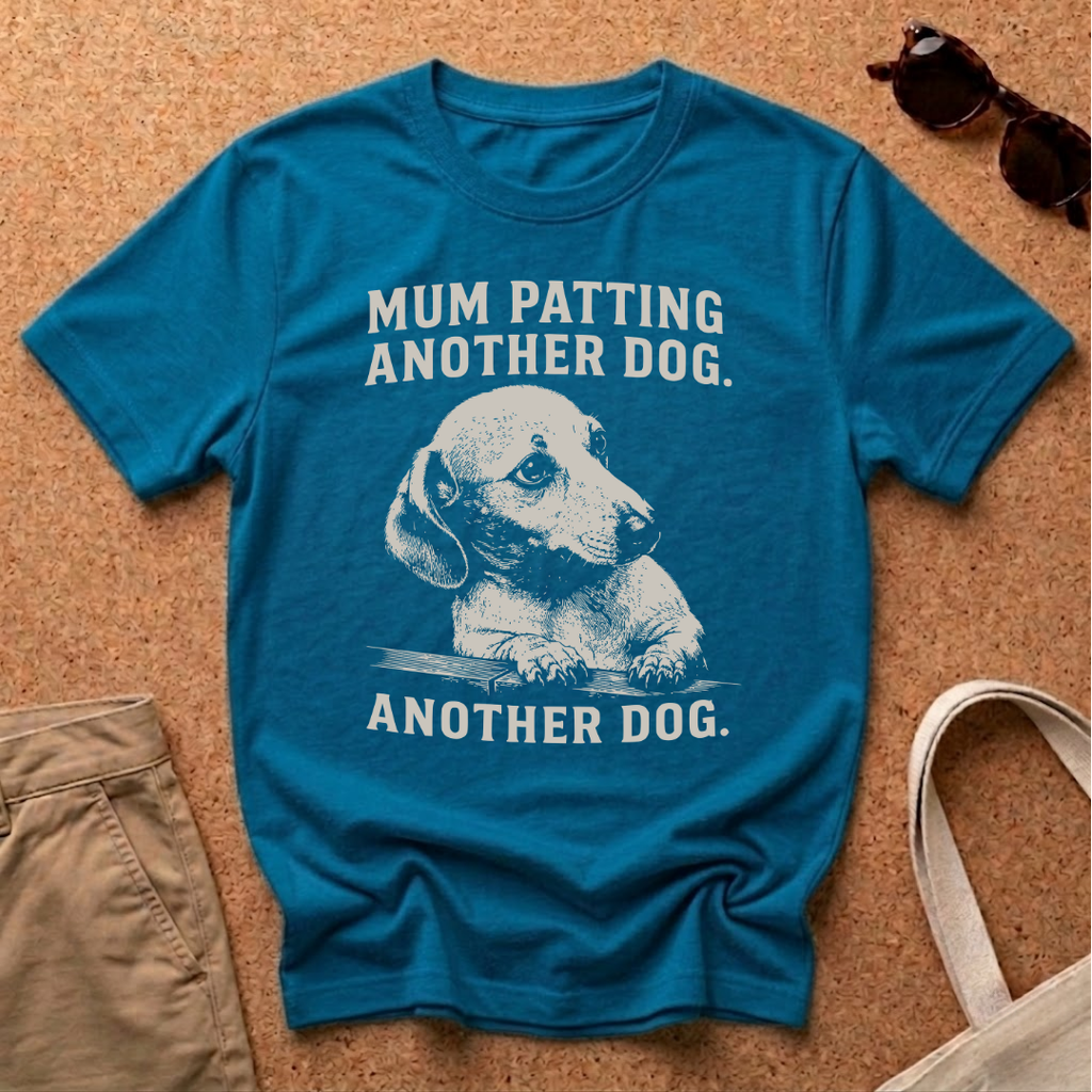 Patting Another Dog T-Shirt