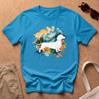 Mountain Dog T-Shirt - Heather Sapphire