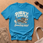 Sorry, I Ran T-Shirt - Heather Sapphire